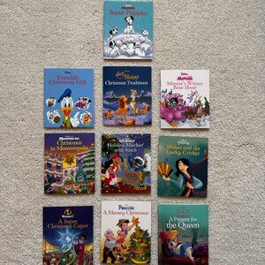Collection of 10 Disney Mini Story Books